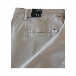NWT Kut From The Kloth Fab Ab Ankle Trouser Pants Womens 18W Grey